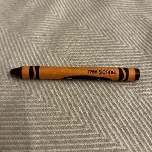 Raw Sienna Vintage Crayola Crayon Binney Smith Retired Discontinued 80's 90's